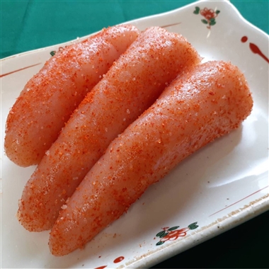 福岡県<博多あき津゛>天然だし明太子「極附~きわめつけ~」の切り子