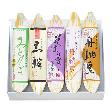 <舟納豆>ふるさと5本詰