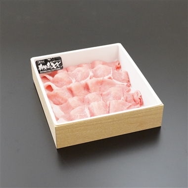 <柿安本店>鹿児島XX豚ロース 焼肉、生姜焼き 660g