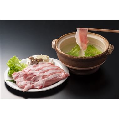 ＜柿安本店＞＜塚原牧場＞梅山豚しゃぶしゃぶ用
