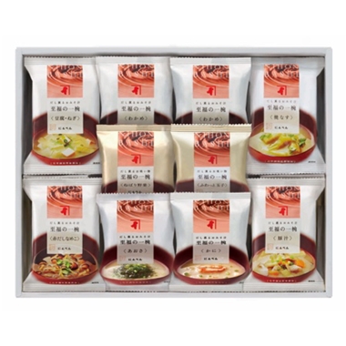 ＜にんべん＞至福の一椀　おみそ汁・お吸い物詰合せ