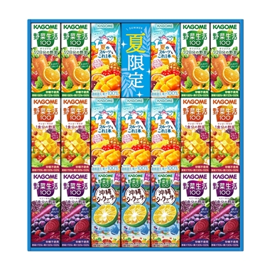 ★（配送）【特別価格】＜カゴメ＞すこやかサマーバラエティセット