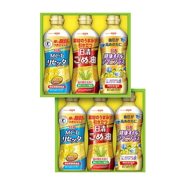 ■（店頭受取）【特別価格】＜日清＞こめ油＆ヘルシーオイルセット