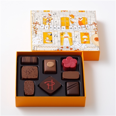 ＜ピエール・エルメ・パリ＞アソリュティマン ド ショコラ 8個入り