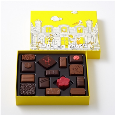 ＜ピエール・エルメ・パリ＞アソリュティマン ド ショコラ 14個入り