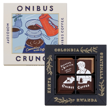 ＜コーヒーラボ(モロゾフ×オニバスコーヒー)＞オニバスクランチ