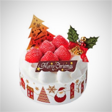 20<ブールミッシュ>クリスマス 苺ショートケーキ4号