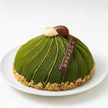 30<辻利兵衛本店>宇治抹茶もんぶらんけーき 5号