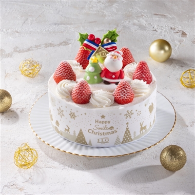 ３２＜FLO＞Xmas苺のショートケーキ【早期割引価格10月1日(水)～10月31日(金)まで】