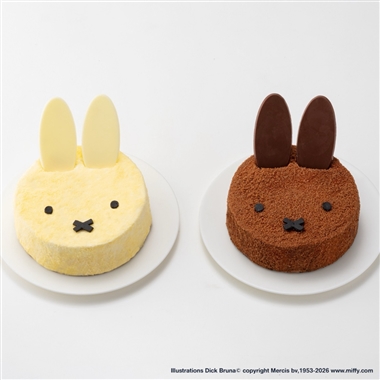 27＜ミッフィー＆メラニー＞チーズとショコラのクリスマスケーキ