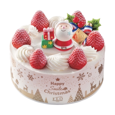 28＜FLO＞Xmas苺のショートケーキ