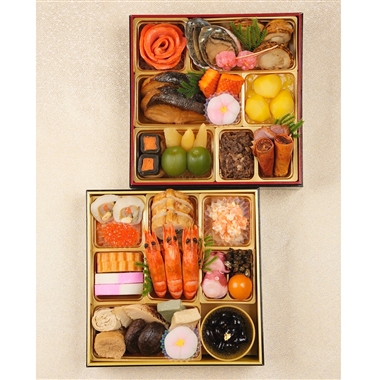25<柿安ダイニング>おせち 和二段重