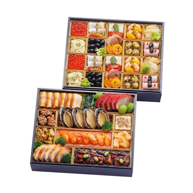 57<Nabeno-Ism(ナベノイズム)/4000 Chinese Restaurant(ヨンセン チャイニーズ レストラン)>洋中オードブル二段重