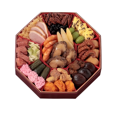 61<横浜中華街 重慶飯店>中華おせち一段重