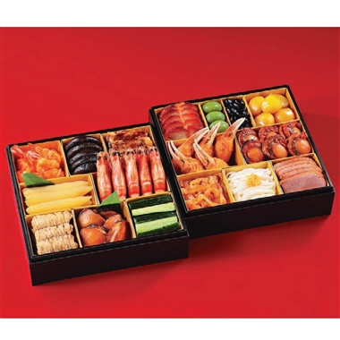 62<原宿 南国酒家>中華おせち 二段重