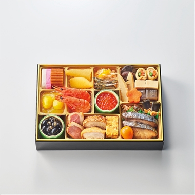 78【12月30日(火)配達指定】<にんべん>和の華 一段重(冷凍)