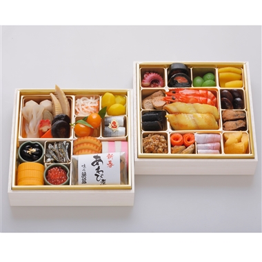 83<築地 味の浜藤>西京焼おせち和風二段