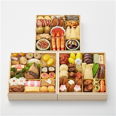 99<京料理 美濃吉>和風おせち三段重