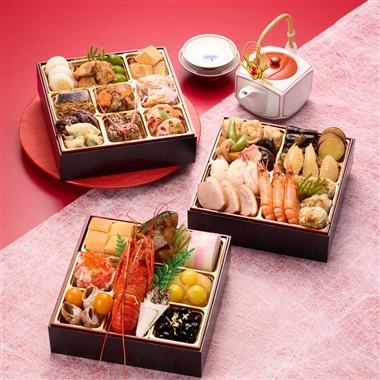 102【12月30日(火)配達指定】<祇おん江口監修>葵(三段重)