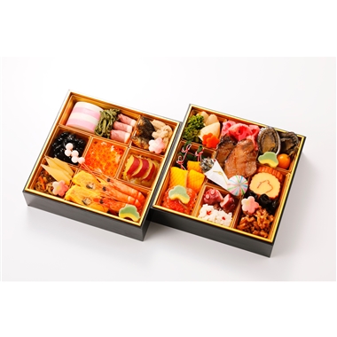 109<金城樓>新料亭おせち二段重