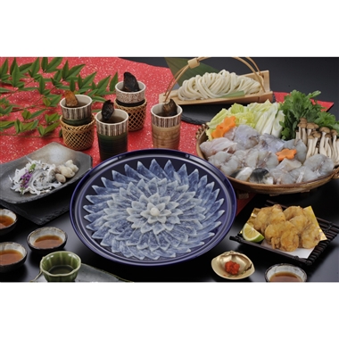 112【12月30日(火)配達指定】<ふく太郎>ふく料理にぎわいフルコース