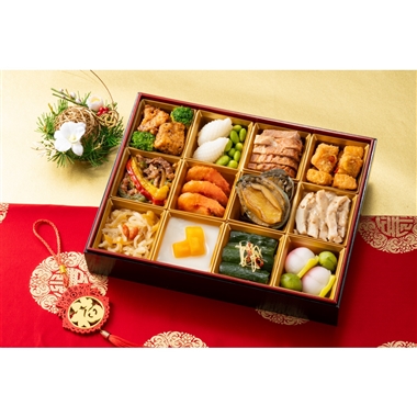 85【12月30日（水）配達指定】＜赤坂璃宮＞中華オードブル一段重