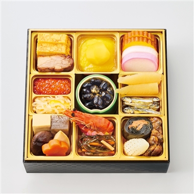 95【12月31日（木）配達指定】＜にんべん＞「東京・日本橋」和の華　一段重（個食おせち／冷蔵）