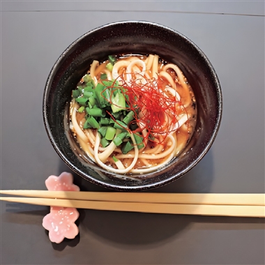 ＜飛勘水産＞あんこう肝汁うどん