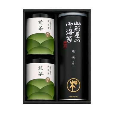 ＜山形屋海苔店＞海苔・お茶詰合せ