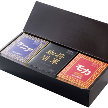 ＜サザコーヒー＞サザアフリカ将軍　3箱詰合せ