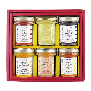 <はなのみ>ジャムとアカシア蜂蜜詰合せ