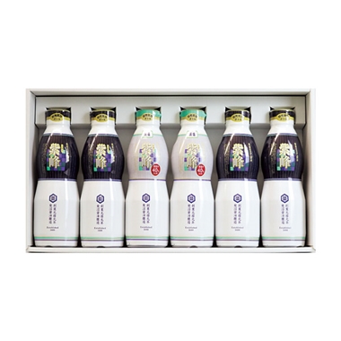 <柴沼醤油醸造>フレッシュボトル紫峰450ml 6本入贈答品