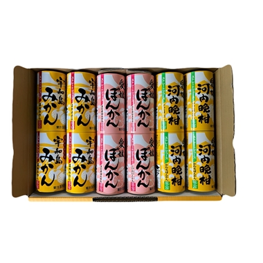 <愛工房>愛媛県産ジュース12本セット