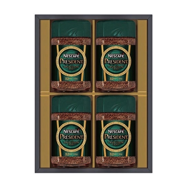 ＜ネスカフェ＞プレジデント レギュラーソリュブルコーヒー ギフトセット