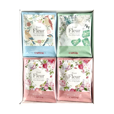 ＜キャピタル＞フリュイ・フルール ドリップコーヒー詰合せ