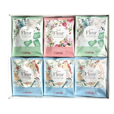 ＜キャピタル＞フリュイ・フルール ドリップコーヒー詰合せ