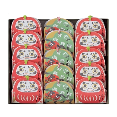 ＜京菓匠 笹屋伊織＞おきあがりこぼし獅子舞詰合せ