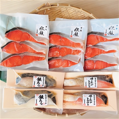＜伊勢増＞紅鮭・漬魚詰合せ