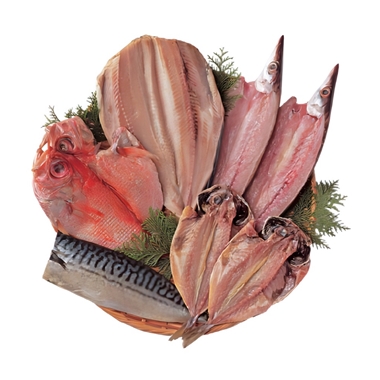 ＜味の十字屋＞一夜干詰合せ