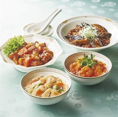 <ANA’s FRESH SELECTION 彩~いろどりコース~><大龍>中華バラエティ-セット