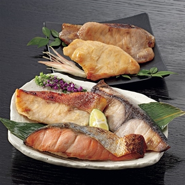 <ANA’s FRESH SELECTION 彩~いろどりコース~><辻が花>魚と肉の柚香西京漬