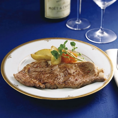 <ANA’s FRESH SELECTION 優~やさしさコース~><大吉商店>近江牛サーロインステーキ 2枚(計360g)