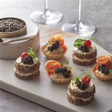 <ANA’s FRESH SELECTION 輝~かがやきコース~><セレビア>島根県産キャビア 3魚種食べ比べ