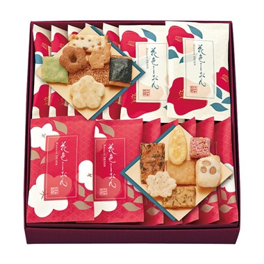 ＜中央軒煎餅＞花色しおん　冬