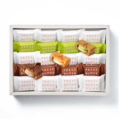 <プレスバターサンド>バターサンド3種詰合せ〈栗・宇治抹茶〉