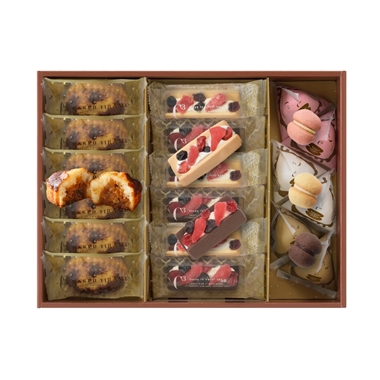 ＜シーキューブ＞フルッタアソート 18個入