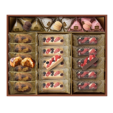 ＜シーキューブ＞フルッタアソート 25個入