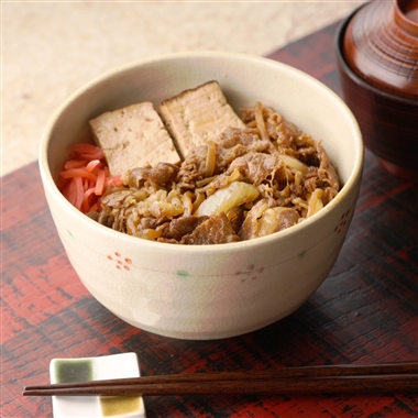 <浅草今半>牛どんのぐセット