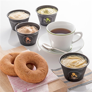 <Paradice Gelato & Donuts>素材にこだわり抜いた豆乳本格ジェラート&おからドーナツ