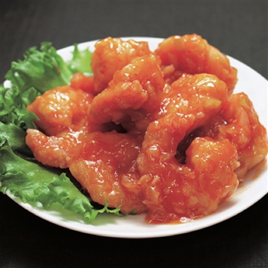 <桂林>海老のチリソース煮